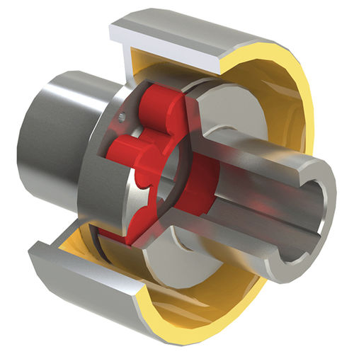 Giunto flessibile - MLL4-13 - ZHENJIANG SUODA COUPLING CO.,LTD. - con ruota di frenatura / coppiglia e manicotto