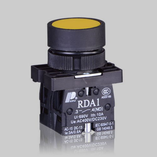 Pulsante a fungo - RDA1 series pushbutton - PEOPLE ELE. APPLIANCE GROUP CO., LTD. - a chiave / standard / con contatti in argento
