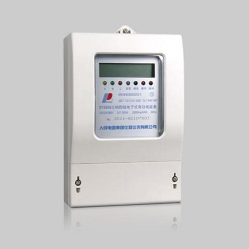 Contatore di energia elettrica trifase - DSS858/DTS858 3-phase energy meter - PEOPLE ELE. APPLIANCE GROUP CO., LTD. - a muro / RS-485 / con display LCD