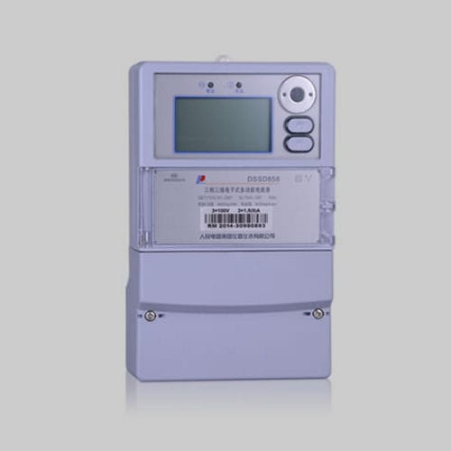 Contatore di energia elettrica trifase - DDSD858/DTSD858 three-phase multi-function meter - PEOPLE ELE. APPLIANCE GROUP CO., LTD. - a muro / RS-485 / con display LCD