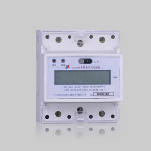 Contatore di energia elettrica monofase - DDS858 single-phase electronic meter - PEOPLE ELE. APPLIANCE GROUP CO., LTD. - su guida DIN / da montare su pannello / con display LCD