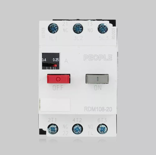 Interruttore automatico ad aria - RDM108 series - PEOPLE ELE. APPLIANCE GROUP CO., LTD. - per sovraccarichi / contro i cortocircuiti / di protezione del motore