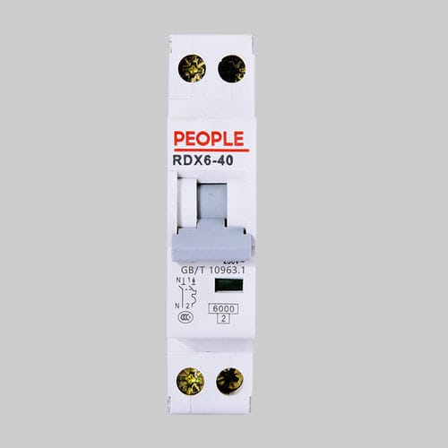 Interruttore magnetotermico - RDX6-40  - PEOPLE ELE. APPLIANCE GROUP CO., LTD. - per sovraintensità / AC / trifase