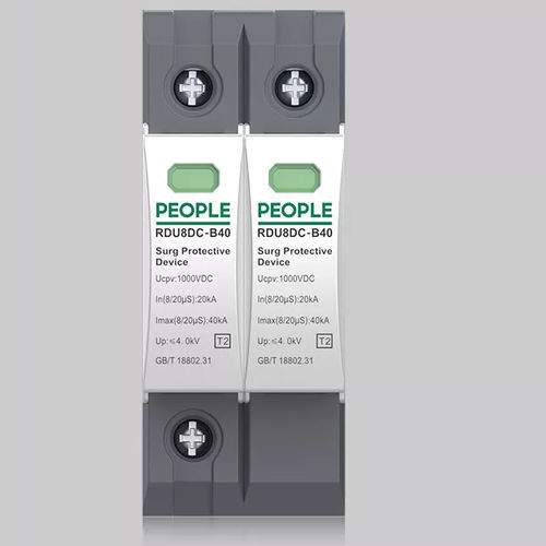 Limitatore di sovratensione per impianto elettrico - RDU8DC - PEOPLE ELE. APPLIANCE GROUP CO., LTD. - per applicazioni telecom / per alimentazione elettrica / per impianto fotovoltaico