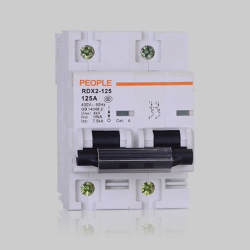 Interruttore automatico per sovraintensità - RDX2-125 Series - PEOPLE ELE. APPLIANCE GROUP CO., LTD. - AC / contro i cortocircuiti / piccolo