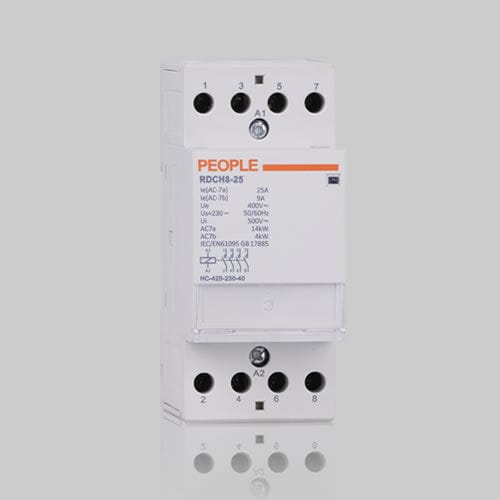 Contattore di potenza - RDCH8 series - PEOPLE ELE. APPLIANCE GROUP CO., LTD. - AC / su guida DIN / modulare