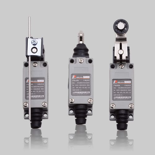 Contatto di fine corsa di controllo - RDLX18 Series - PEOPLE ELE. APPLIANCE GROUP CO., LTD. - con leva a rullo