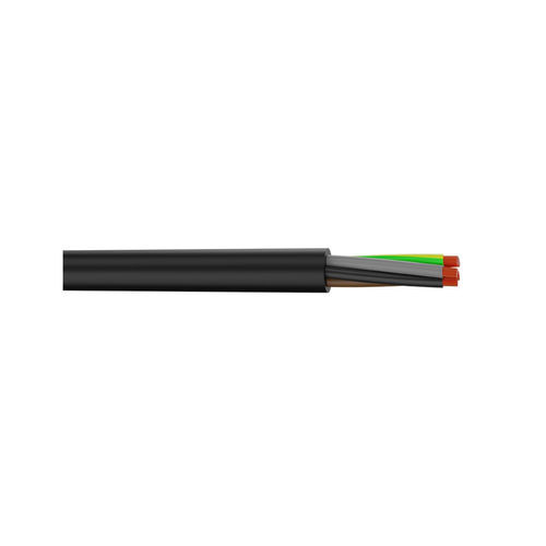 Cavo elettrico cordato a trefoli - H07RN-F - CAE GROUPE - industriale / per uso esterno / nero