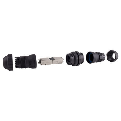 Connettore di dati - I4JONC6AIP68 - CAE GROUPE - RJ45 / blindato / per raccordo