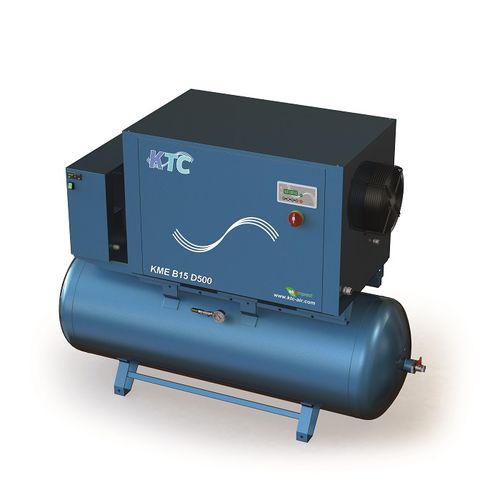 Compressore a vite - KME B15-E 270-500 - KTC Srl - d'aria / con motore elettrico / fisso