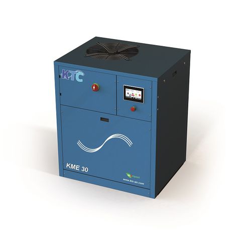 Compressore a vite - KME PLUS series - KTC Srl - d'aria / con motore elettrico / fisso