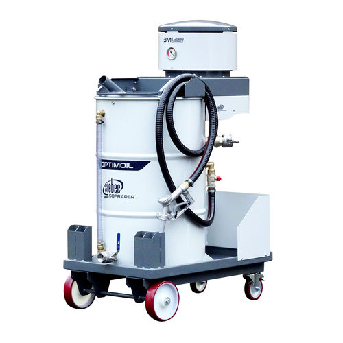 Aspiratore industriale - OPTIMOIL 203M TC - Siebec - per liquidi / monofase / mobile