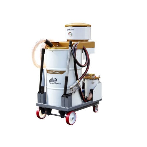 Aspiratore industriale - GOLDVAC 103M TC - Siebec - per liquidi / monofase / in acciaio inossidabile
