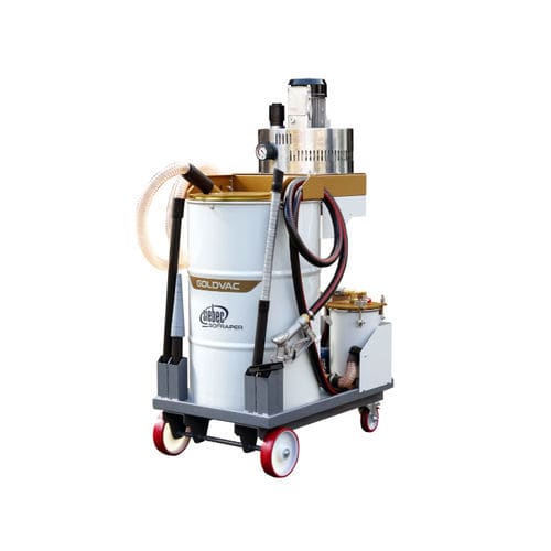 Aspiratore industriale - GOLDVAC 104 - Siebec - per liquidi / trifase / in acciaio inossidabile