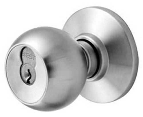 Impugnatura rotante - 6K series - BEST Access systems - per porta con serratura / in acciaio