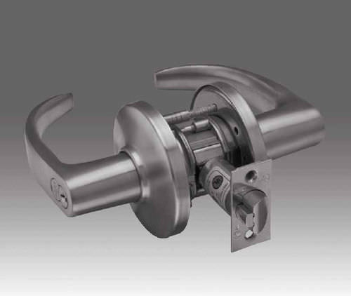 Impugnatura rotante - 9K series - BEST Access systems - per porta con serratura / in nichel / a L