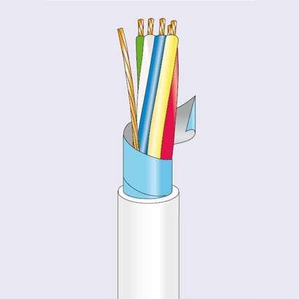 Cavo elettrico di allarme - Elettronica Conduttori - di alimentazione / antifiamma / a bassa emissione di fumo