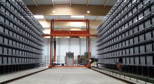 Trasloelevatore automatico - 025 - TECAUMA - per sistema di contenitori / per tubi