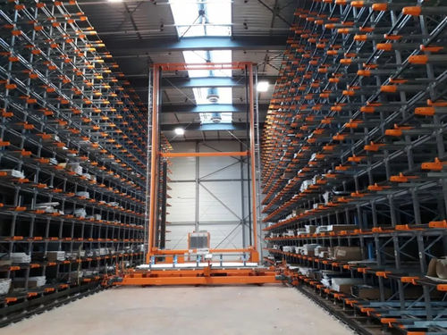 Trasloelevatore automatico - 003 - TECAUMA - per sistema di contenitori / per tubi