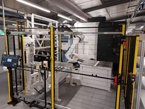 Cella robotizzata di carico - CU 70 SP - TECAUMA - per macchina utensile / modificata da un elastomero