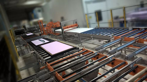 Linea di assemblaggio automatica - TECAUMA - in linea / per movimentazione