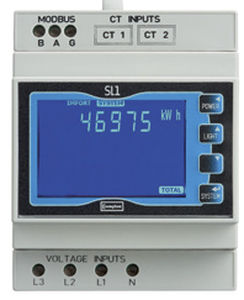 Multimetro digitale - Integra SL1 - Crompton Instruments - su guida DIN / 300 V / 1 A