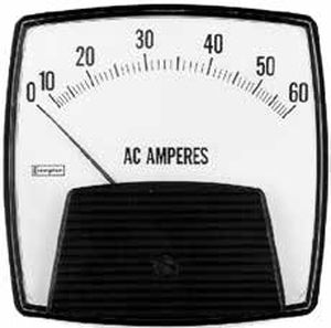 Amperometro AC - Saxon series - Crompton Instruments - analogico / per montaggio a filo