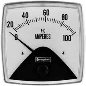 Amperometro AC - 016 Fiesta series - Crompton Instruments - analogico / per montaggio a filo