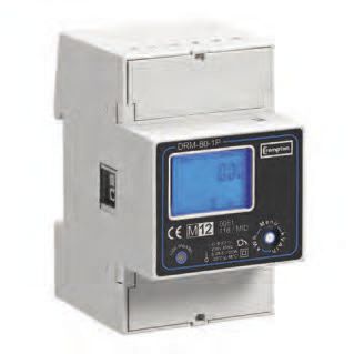 Contatore di energia elettrica monofase - DRM-80-1P - Crompton Instruments - su guida DIN / Modbus / residenziale
