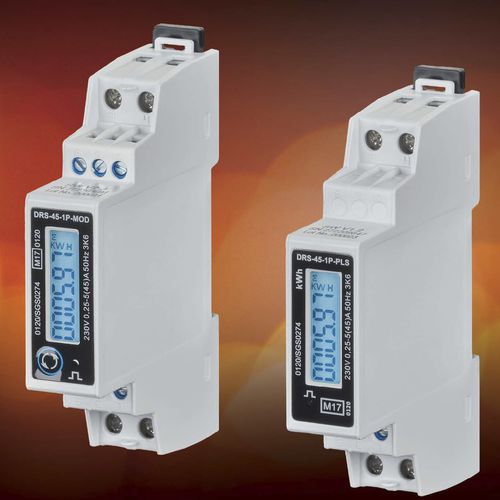 Contatore di energia elettrica monofase - DRS-45-1P - Crompton Instruments - su guida DIN / con display LCD / Modbus