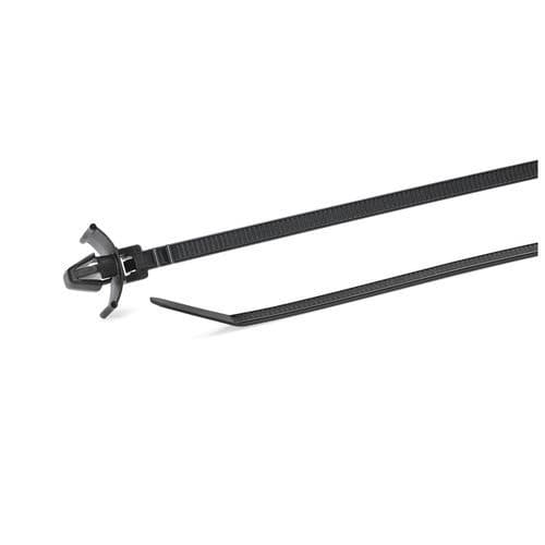 Collare per cavo elettrico in plastica - T80RFT6X12-PA66-BK - HellermannTyton - per automotive