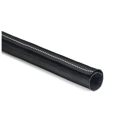 Guaina di protezione - Twist-In-FR 50-PET-BK - HellermannTyton - apribile / per cavi / in poliestere