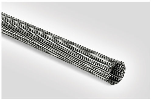 Guaina di protezione - HEGEMIP18-PET/SNCU-BK/ML - HellermannTyton - intrecciata / per cavi / in poliestere