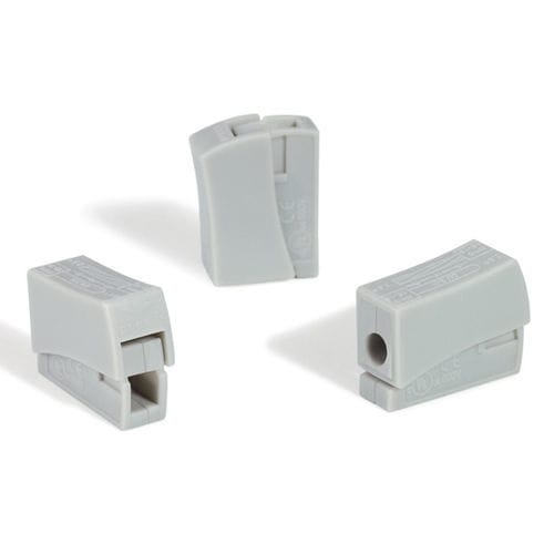 Morsetto componibile a presa - HECL-2/1-PA66-WH - HellermannTyton - con connessione a molla