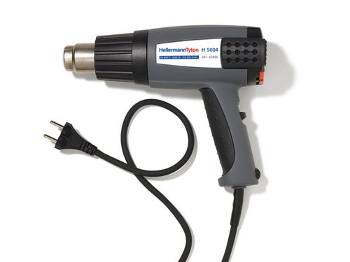 Pistola di retrazione - H5004-BK - HellermannTyton - ad aria calda / manuale / elettrica