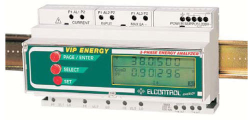 Analizzatore per rete elettrica - max. 550 V, 20 - 600 Hz | VIP ENERGY - ELCONTROL - di potenza / da integrare