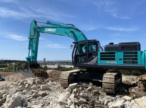 Escavatore di grandi dimensioni - SK500LC-11 - Kobelco Construction Machinery Europe B.V. - cingolato / diesel