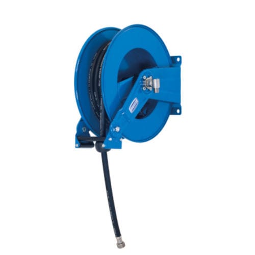 Avvolgitore per tubo - 909 series - Flexbimec - a richiamo automatico / con montaggio a parete / in acciaio inox