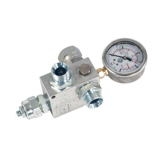 Valvola limitatrice di pressione BSP - 22 series - Flexbimec - per condotto / in alluminio / a cartuccia