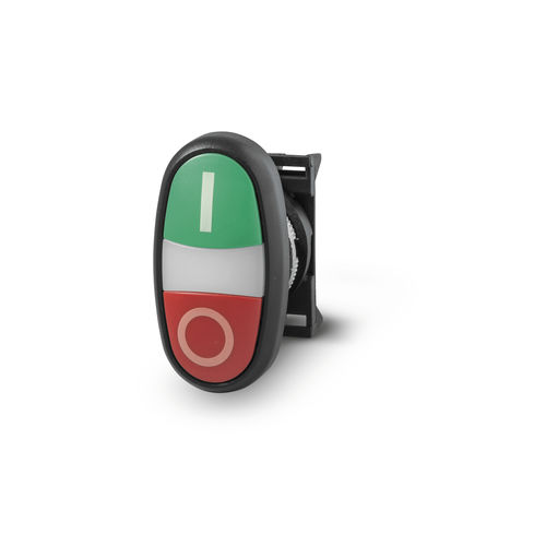 Pulsante tattile - PPDLSBL - Pulsante multifunzione lum. ø22 IP65 - BL  - Giovenzana International B.V. - doppio / di comando