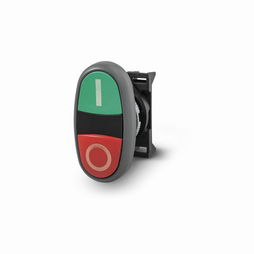 Pulsante tattile - PPDNGL - Pulsante multifunzione ø22 IP67/IP69K - GREY LINE - Giovenzana International B.V. - doppio / di comando