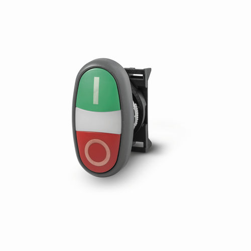 Pulsante tattile - PPDLSGL - Pulsante Multifunzione lum. ø22 IP67/IP69K - GL - Giovenzana International B.V. - doppio / di comando