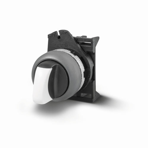 Interruttore rotativo - PSMB5D0GL - Selettore a manopola ø22 IP67/IP69K - GREY LINE - Giovenzana International B.V. - multipolare / IP65 / con spia luminosa