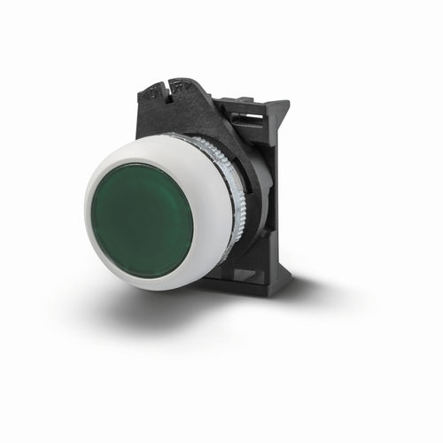 Pulsante tattile - PPRL2GL4X - Pulsante rasato luminoso ø22 NEMA 4-4x - Giovenzana International B.V. - NEMA / ad azione momentanea / illuminato