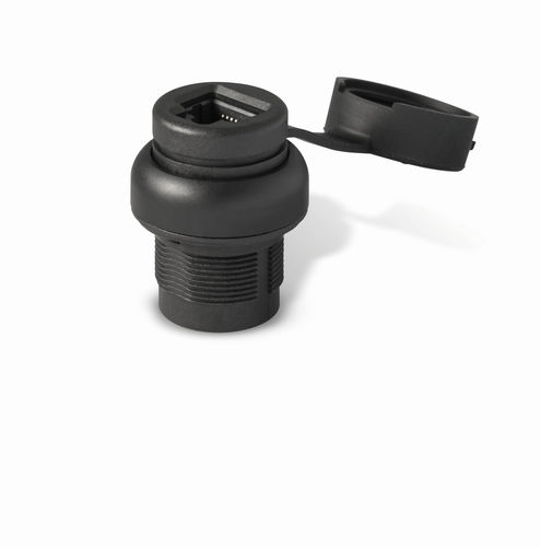 Connettore di dati - PP2RJ45BL - Presa RJ45 BLACK LINE - Giovenzana International B.V. - RJ45