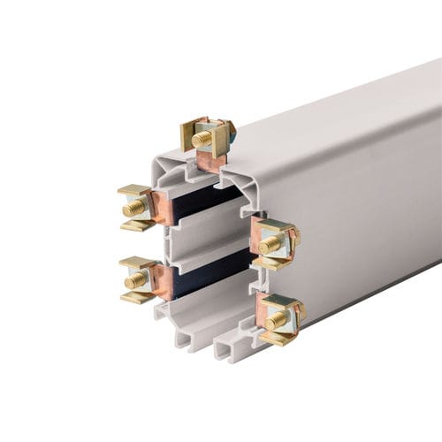 Guida lineare - TR85H5P - 5 poles White LINE pre-wired - Giovenzana International B.V.