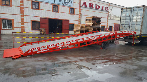 Rampa di carico per pontile - NRW series - AV-EXIM - per carrello elevatore / per magazzino / per veicolo utilitario