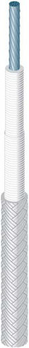 Filo elettrico isolato - SILICABLE® CNVAS - OMERIN - in rame / in fibra di vetro / cordato a trefoli