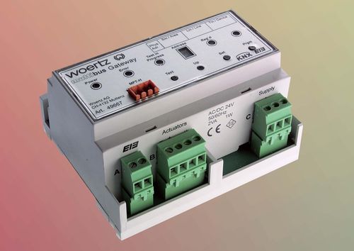 Gateway di comunicazione - KNX - Woertz - di bus di campo / multiprotocollo