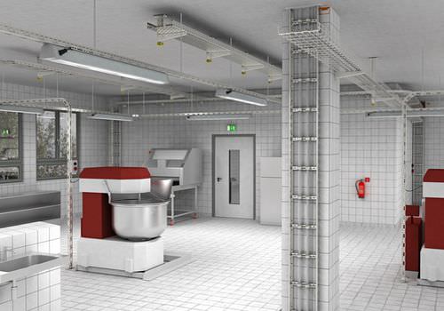 Canalina porta cavi in acciaio inossidabile - OBO Bettermann